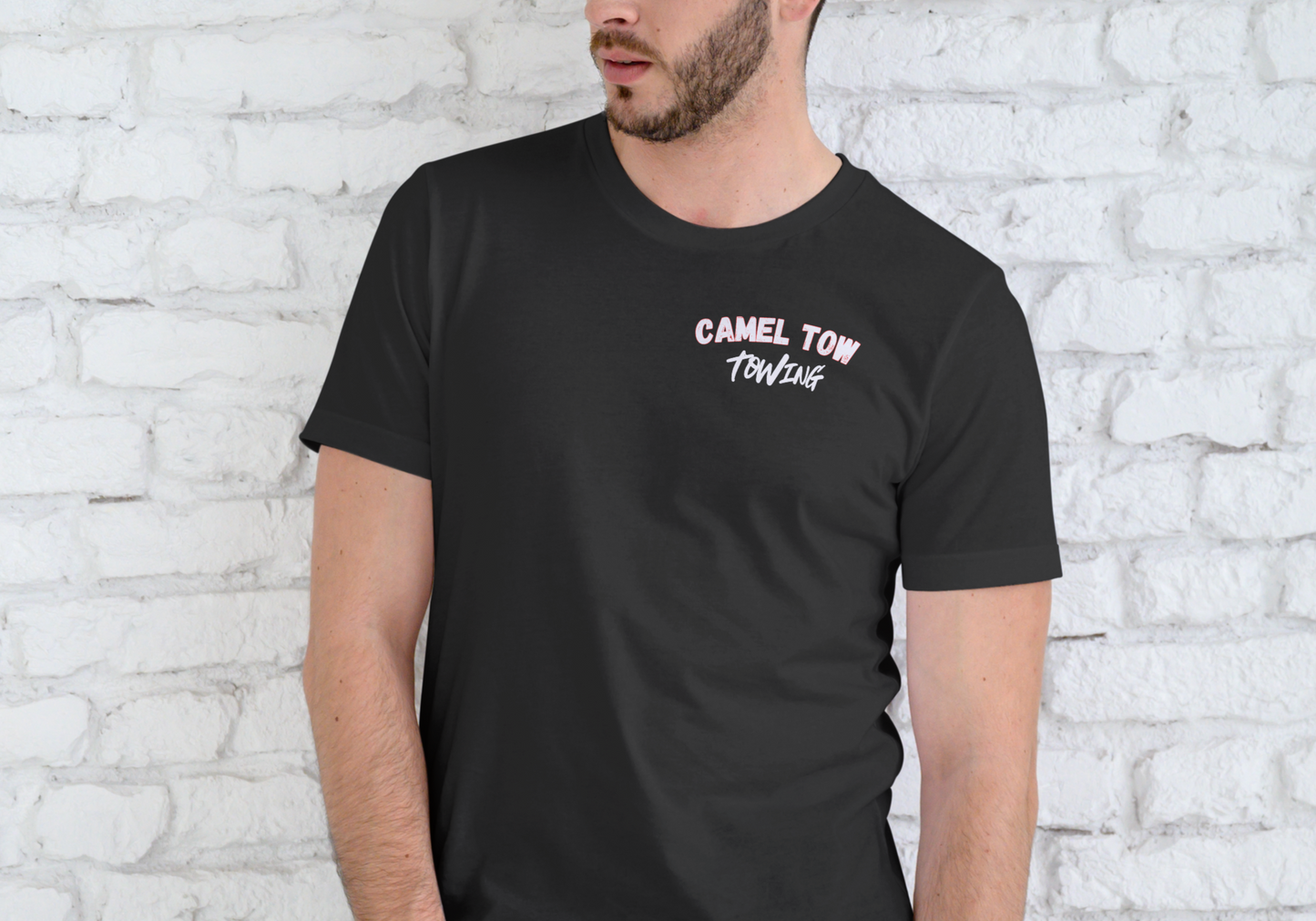 CAMEL TOW TOWING, T-SHIRT, UNISEX, COTTON