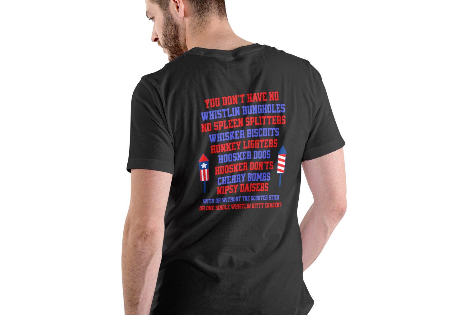 FORTH OF JULY FIREWORK, T-SHIRT, UNISEX, COTTON