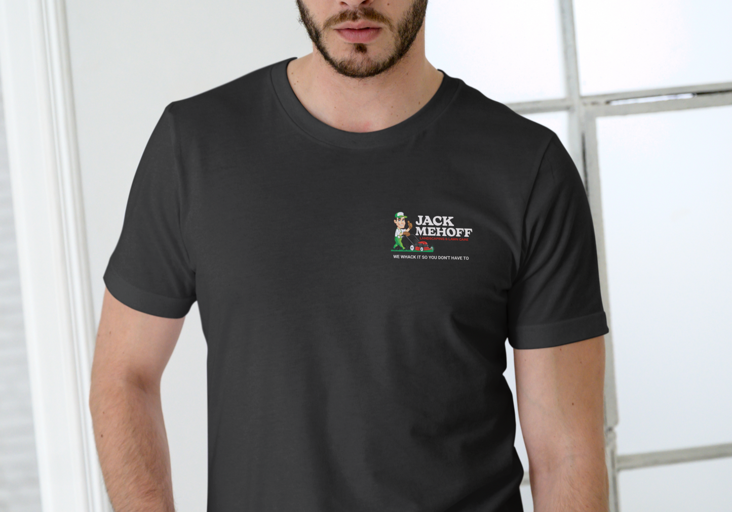 Jack Mehoff, Landscaping and Lawn Care, T-SHIRT, UNISEX, COTTON