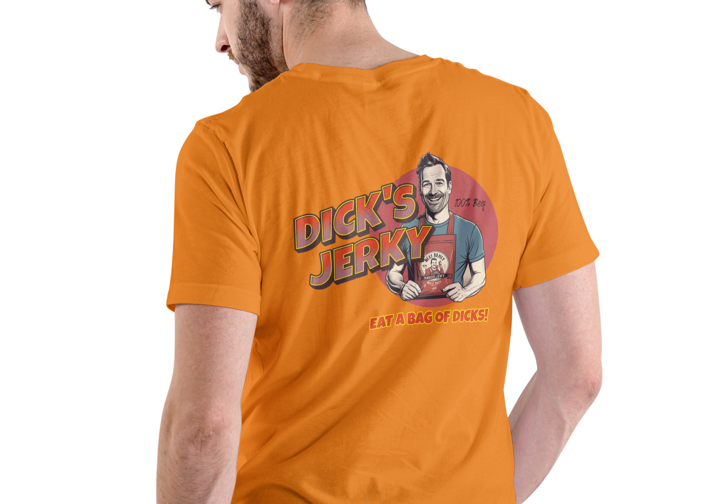 DICK'S BEEF JERKY, T-SHIRT, UNISEX, COTTON