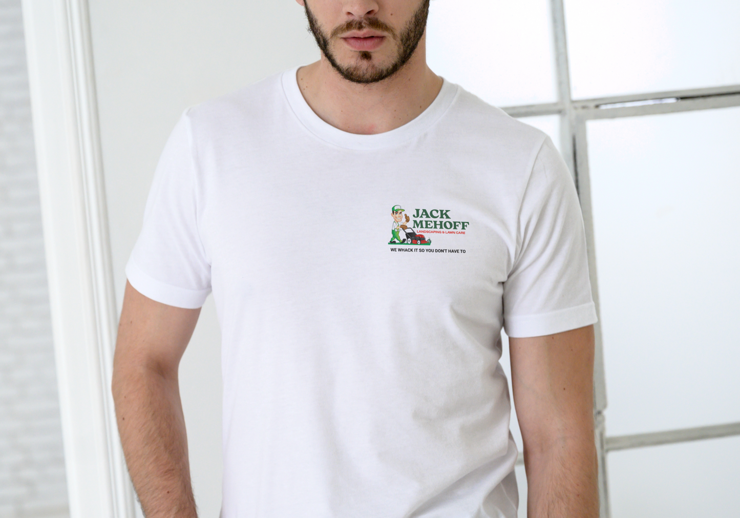 Jack Mehoff, Landscaping and Lawn Care, T-SHIRT, UNISEX, COTTON