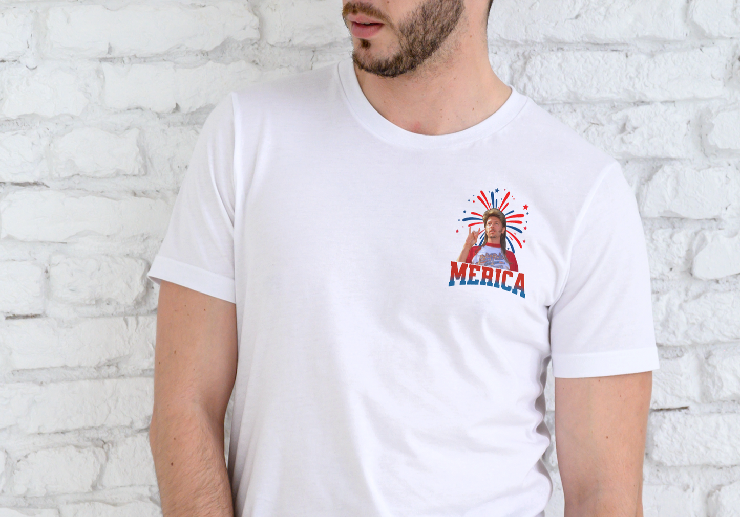 FORTH OF JULY FIREWORK, T-SHIRT, UNISEX, COTTON