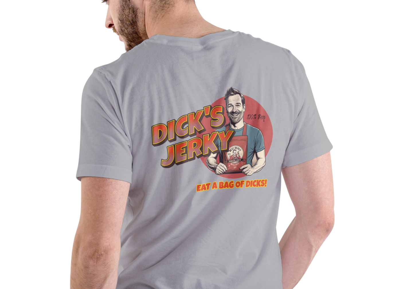 DICK'S BEEF JERKY, T-SHIRT, UNISEX, COTTON