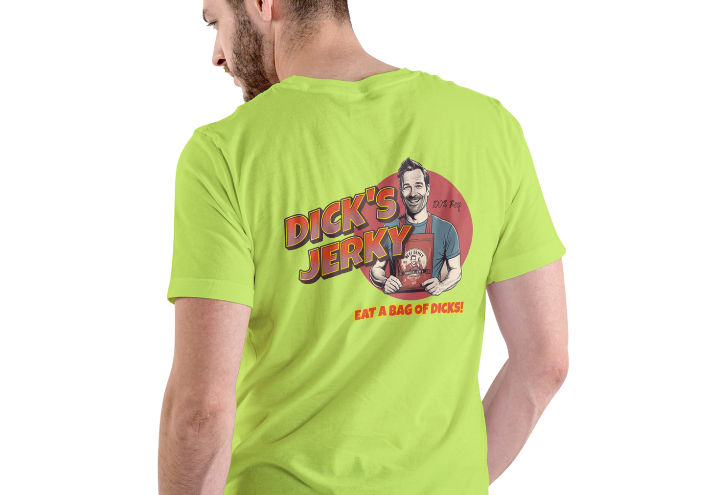 DICK'S BEEF JERKY, T-SHIRT, UNISEX, COTTON
