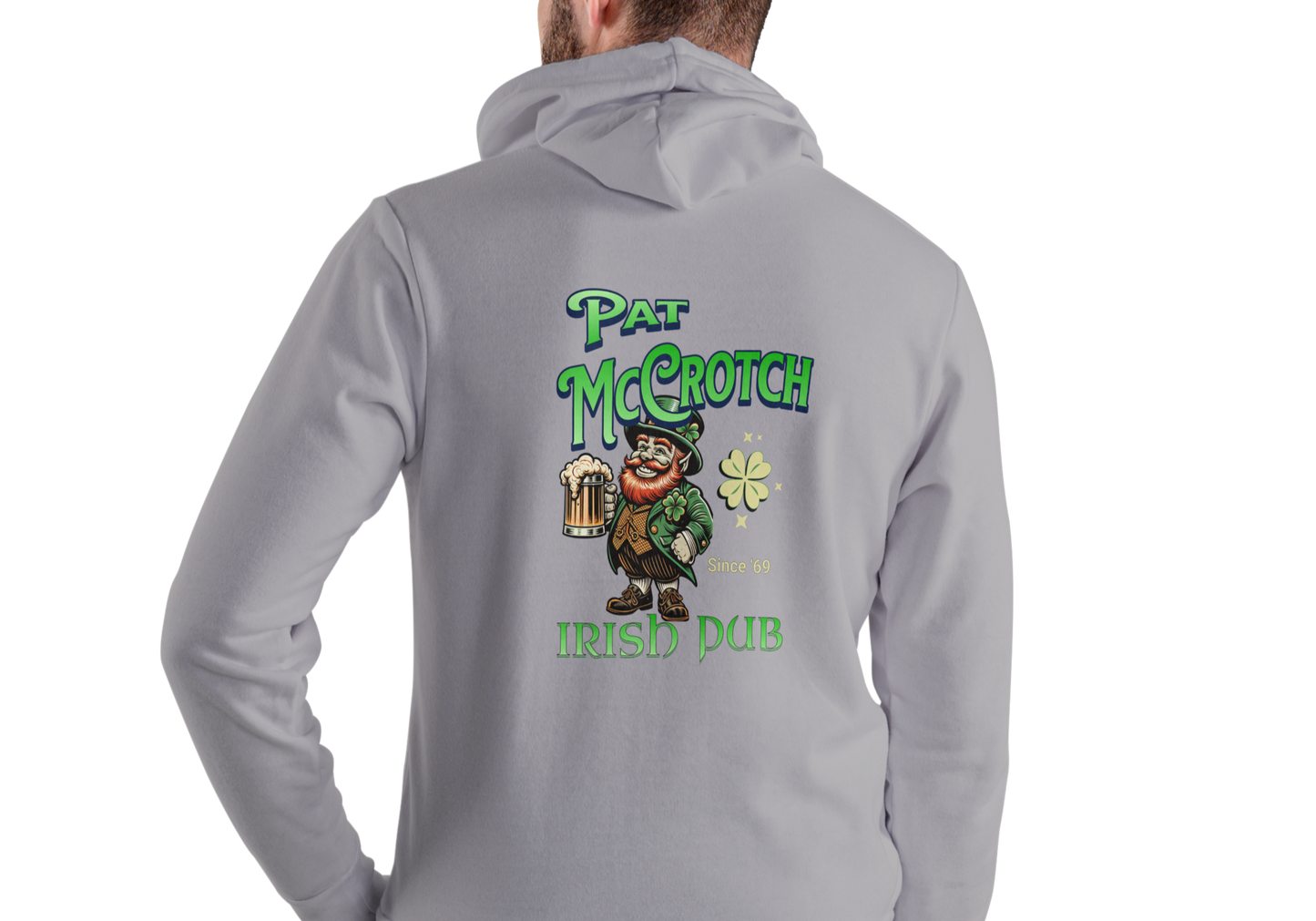 Hoodie, PAT McCROTCH IRISH PUB, HOODIE, UNISEX, COTTON