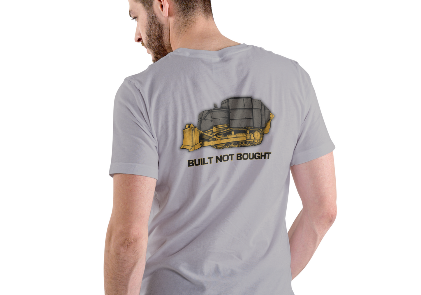 HEEMEYER BUILT NOT BOUGHT, T-SHIRT, UNISEX, COTTON