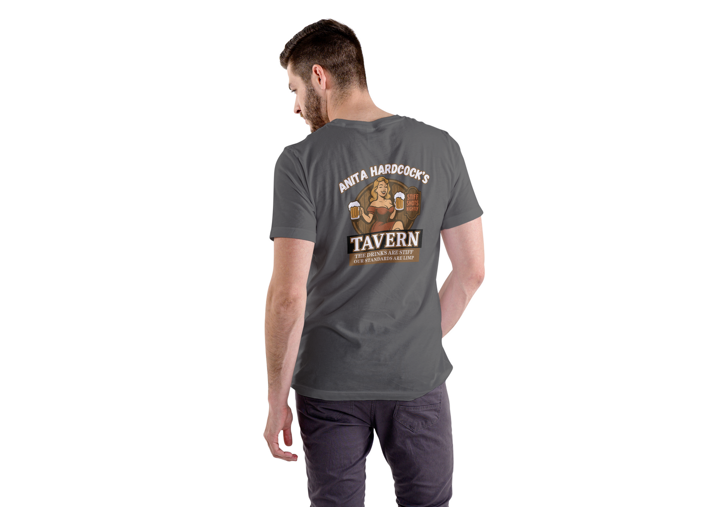 Anita Hardcock's Tavern, T-SHIRT, UNISEX, COTTON