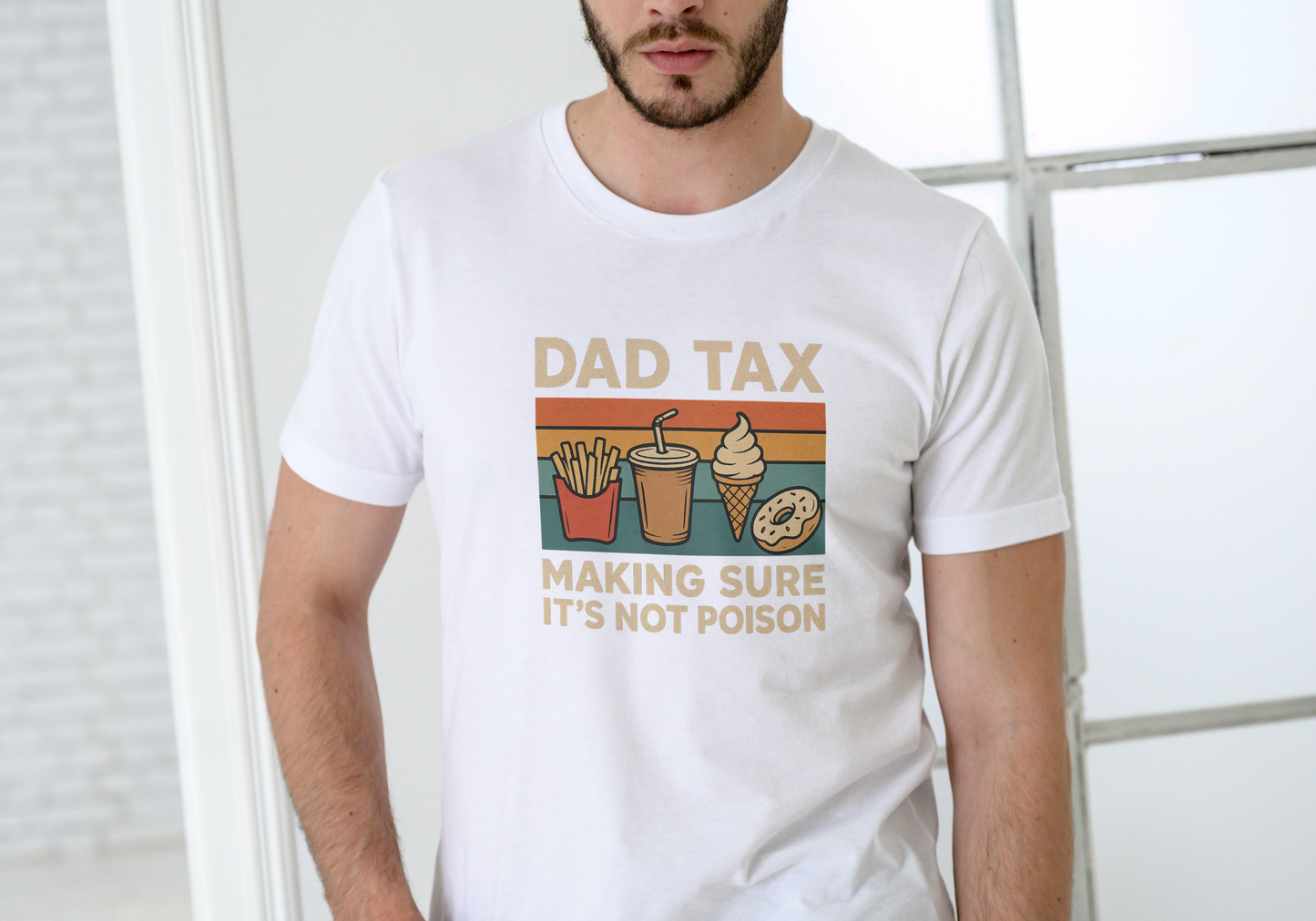 Dad Tax , T-SHIRT, UNISEX, COTTON