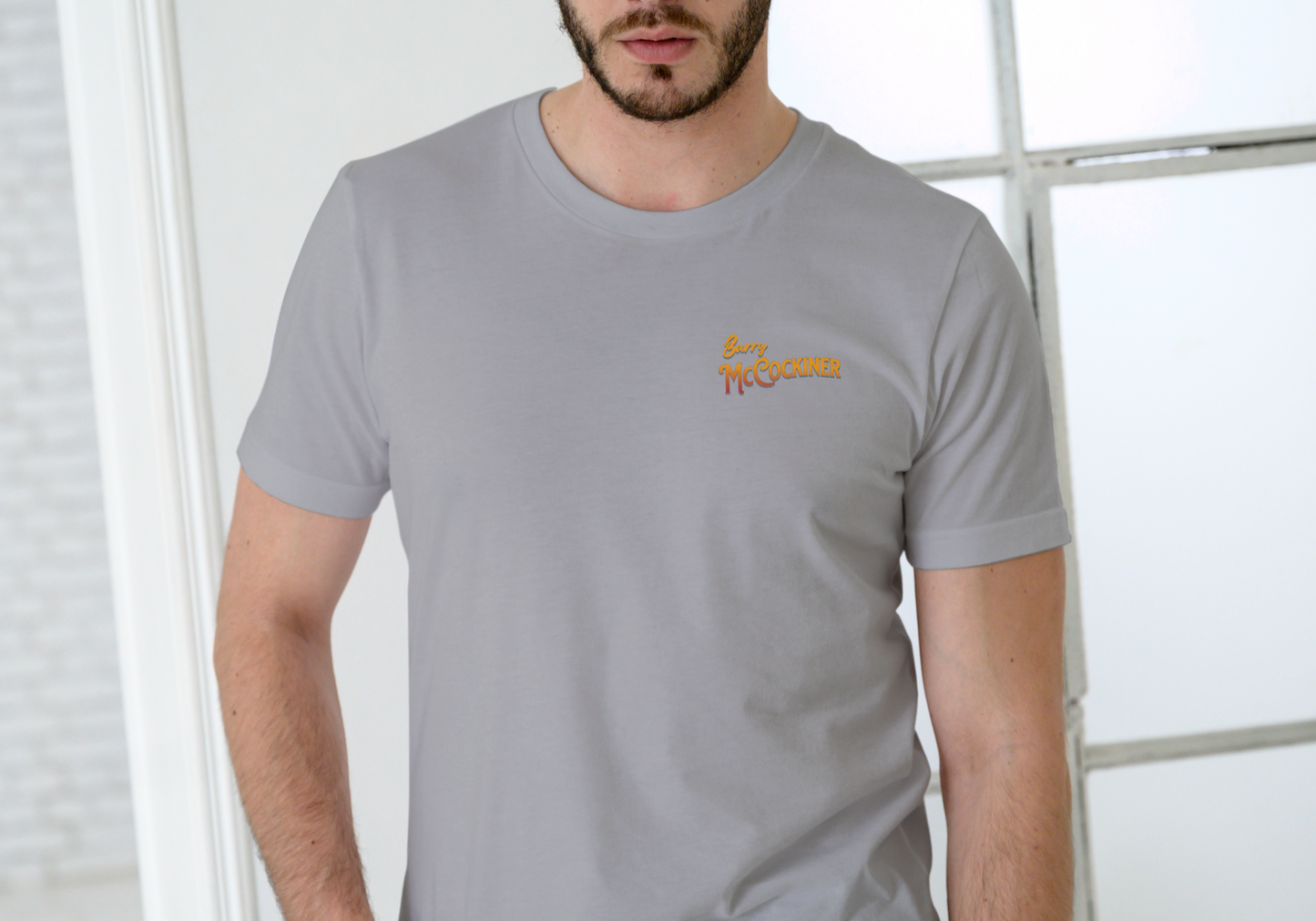 BARRY McCOCKINER DRIVE-IN, T-SHIRT, UNISEX, COTTON