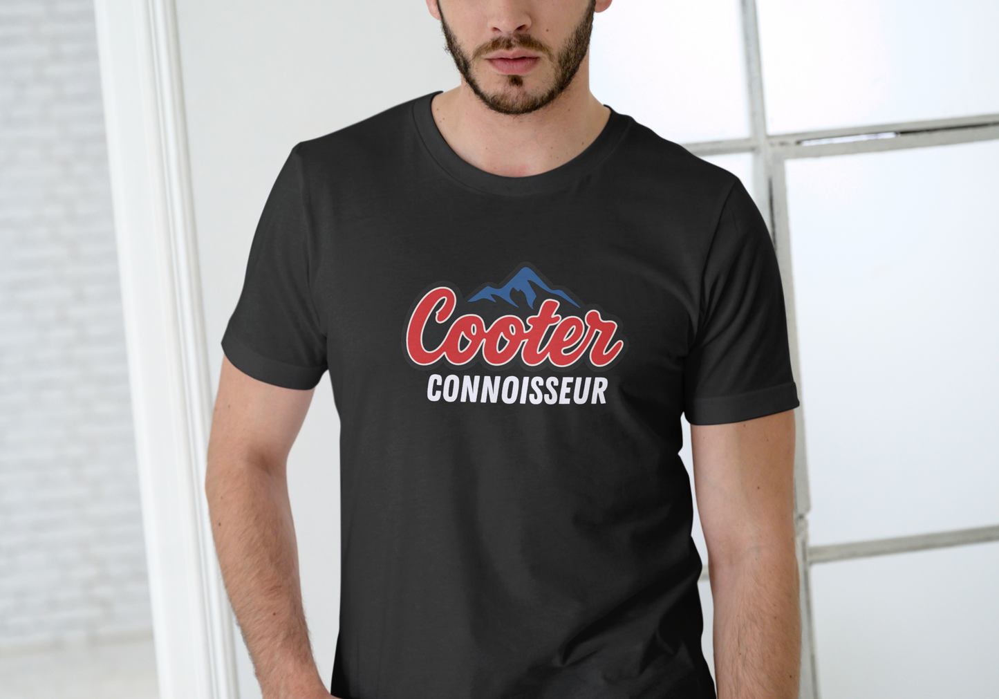 COOTER CONNOISSEUR, T-SHIRT, UNISEX, COTTON