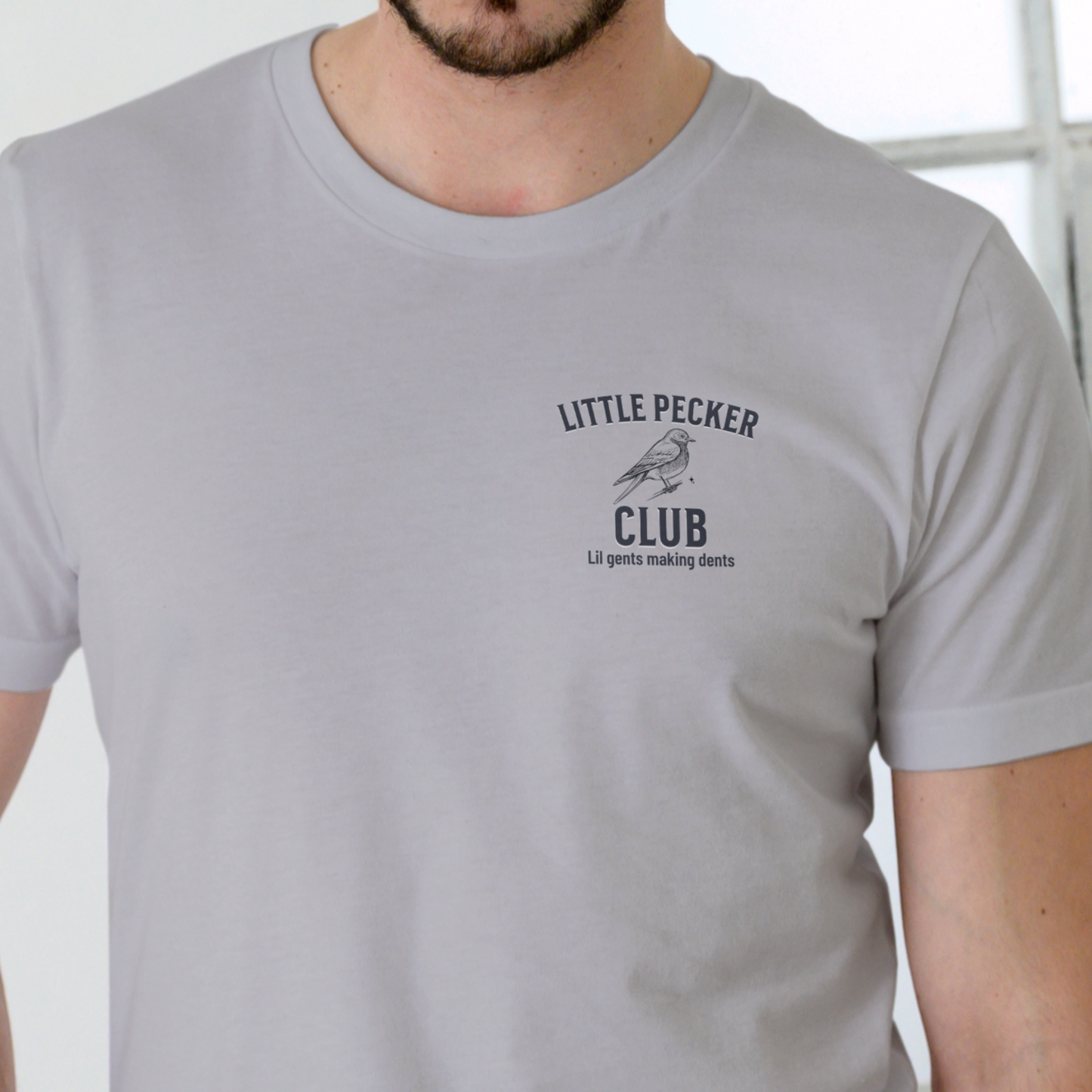 LITTLE PECKER CLUB. LIL GENTS MAKING DENTS SHIRT