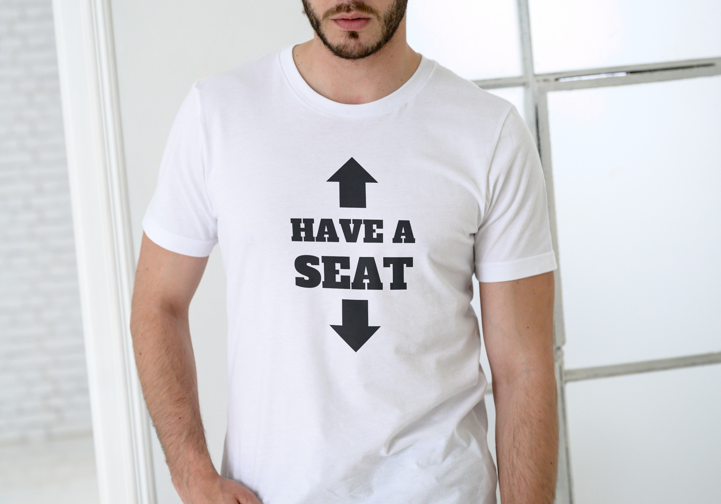 Have a Seat, T-SHIRT, UNISEX, COTTON