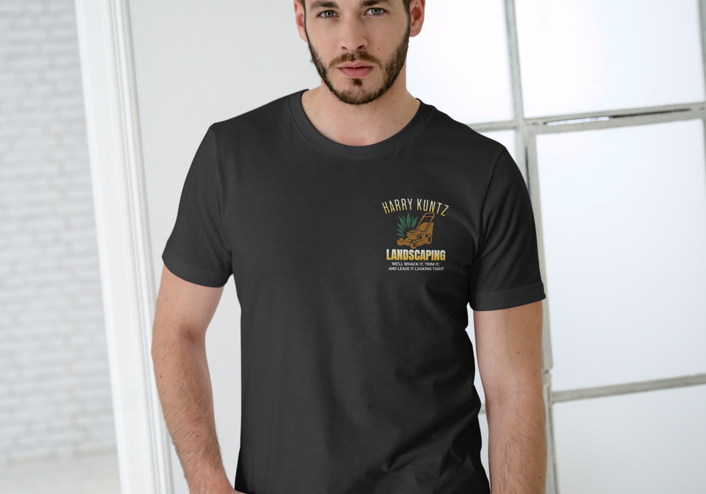Harry Kuntz Landscaping, T-SHIRT, UNISEX, COTTON