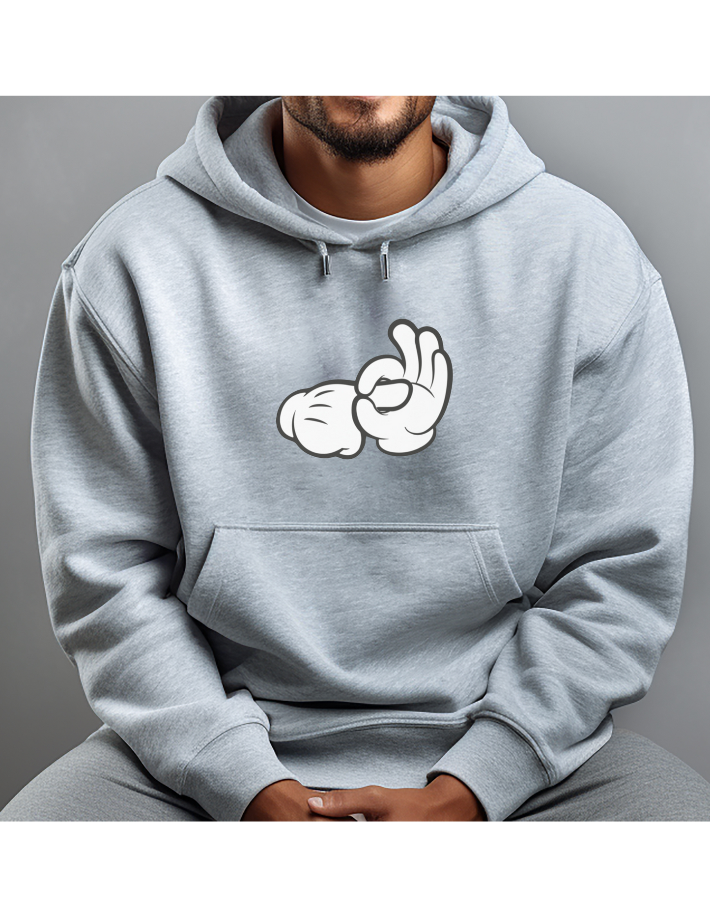 Hoodie, CARTOON HANDS