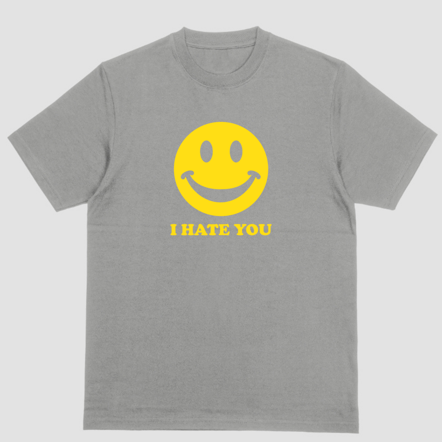 Short sleeve shirt, I HATE YOU