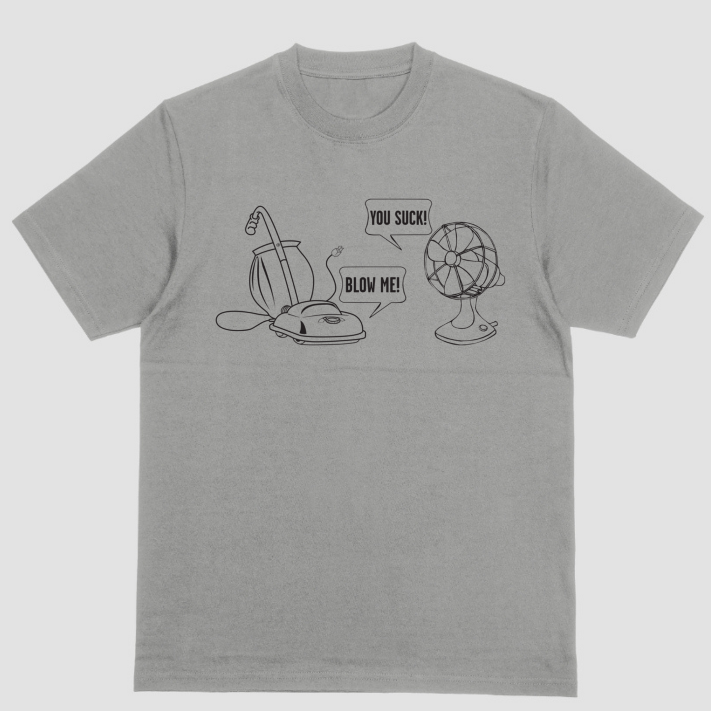 Short sleeve shirt, YOU SUCK BLOW ME