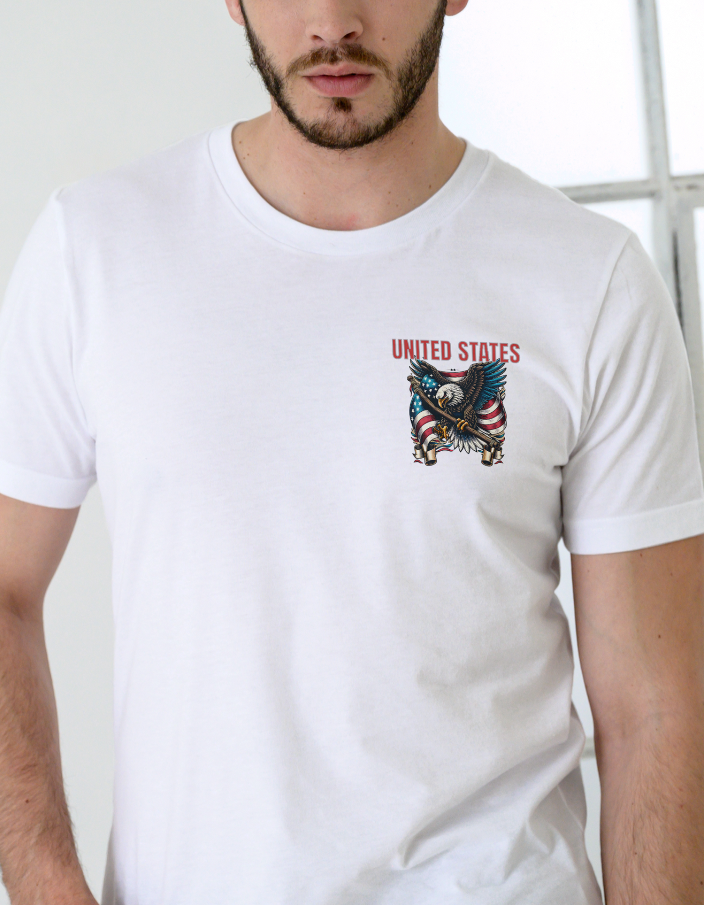 UNITED STATES LOVE IT OR LEAVE IT short sleeve shirt