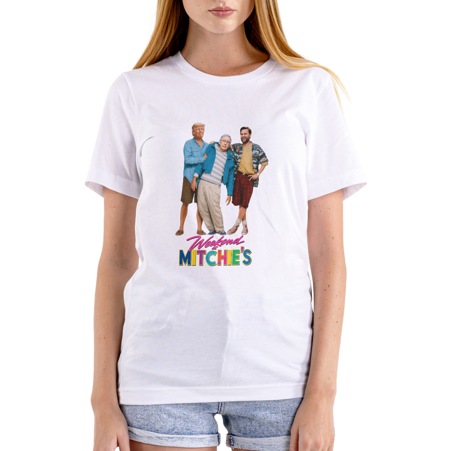 WEEKEND AT MITCHIE'S Funny Mitch McConnell T-Shirt