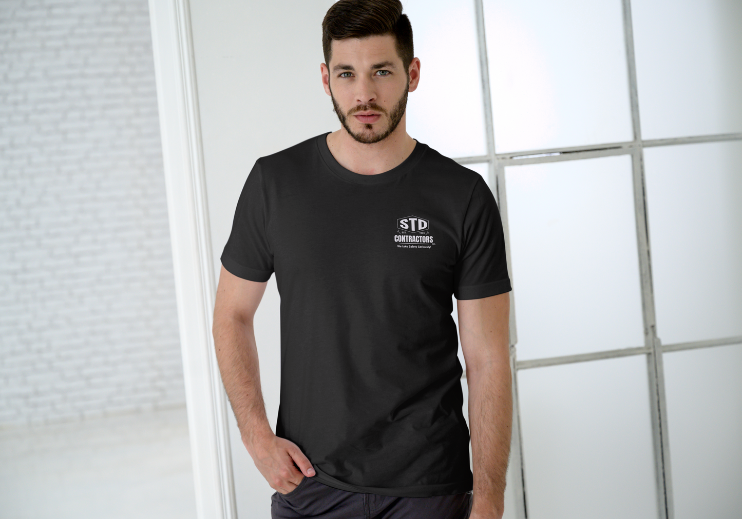 STD Contractors, T-SHIRT, UNISEX, COTTON