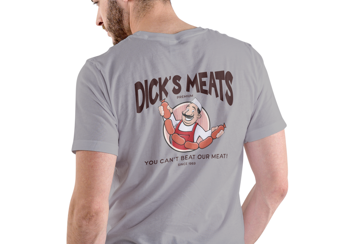 DICK'S MEATS, T-SHIRT, UNISEX, COTTON