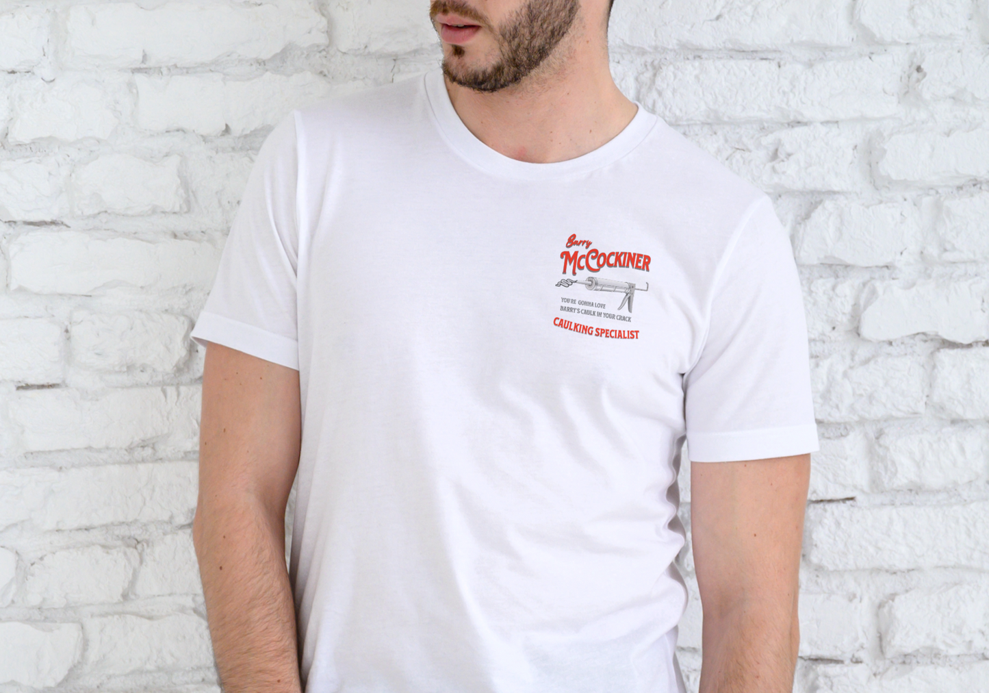 BARRY MCCOCKINER, T-SHIRT, UNISEX, COTTON