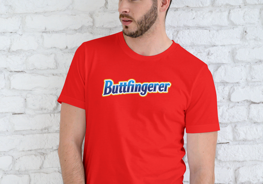 BUTTFINGERER, T-SHIRT, UNISEX, COTTON