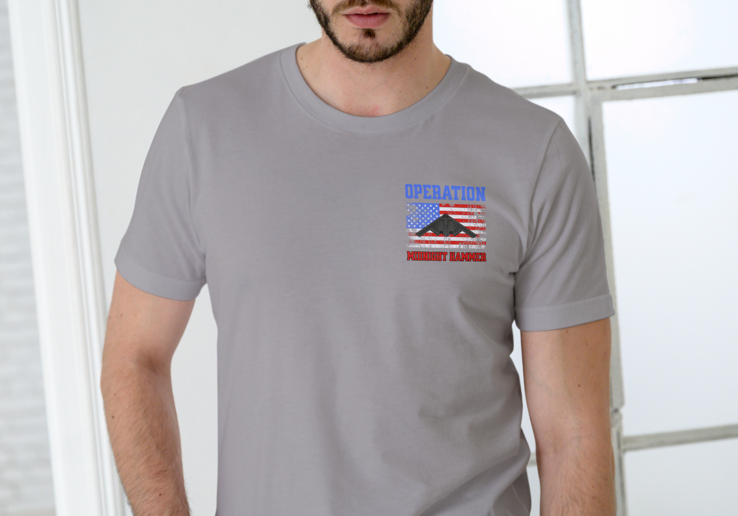 OPERATION MIDNIGHT HAMMER, T-SHIRT, UNISEX, COTTON