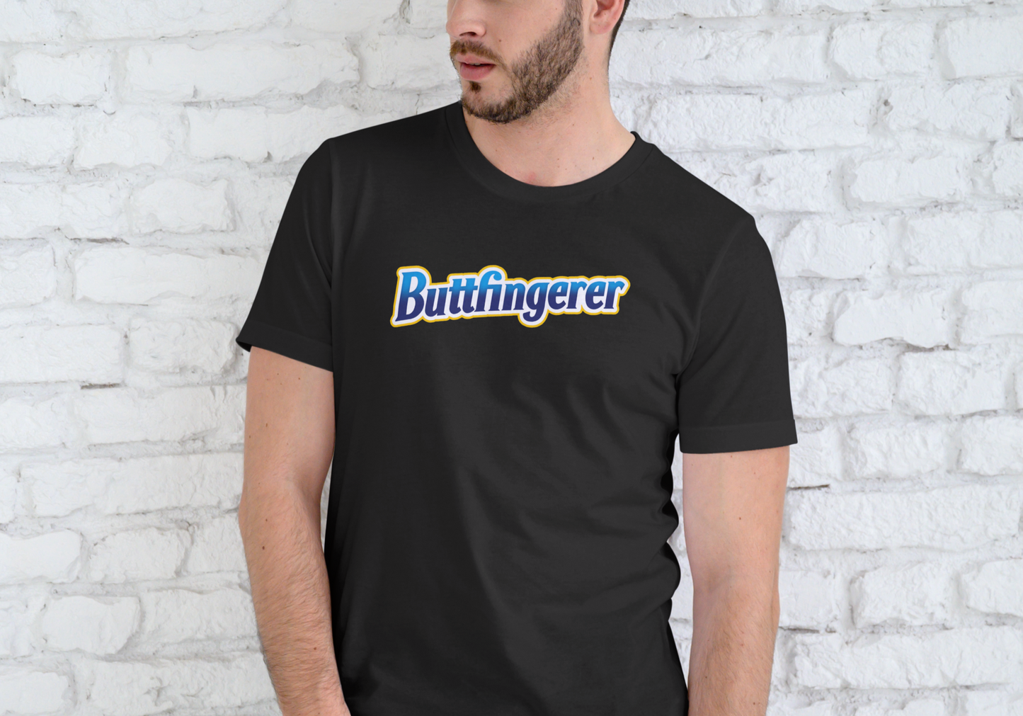 BUTTFINGERER, T-SHIRT, UNISEX, COTTON