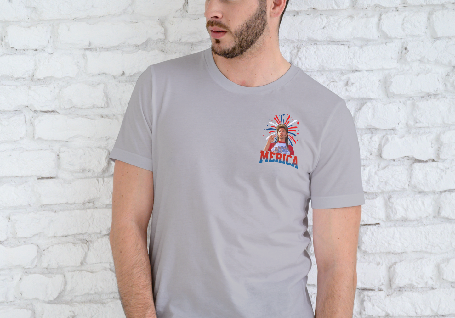 FORTH OF JULY FIREWORK, T-SHIRT, UNISEX, COTTON