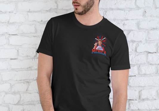 FORTH OF JULY FIREWORK, T-SHIRT, UNISEX, COTTON