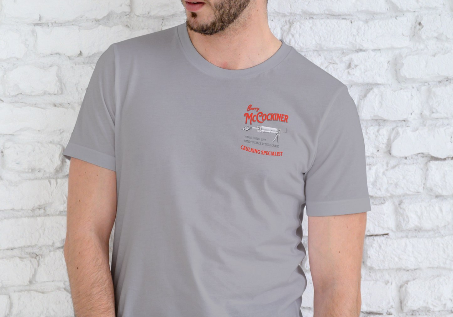 BARRY MCCOCKINER, T-SHIRT, UNISEX, COTTON