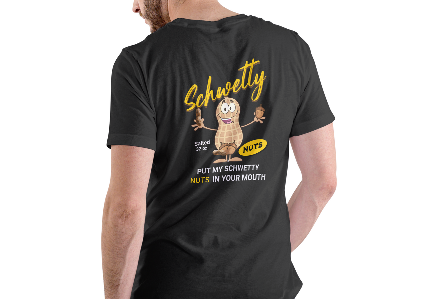 SCHWETTY NUTS, T-SHIRT, UNISEX, COTTON