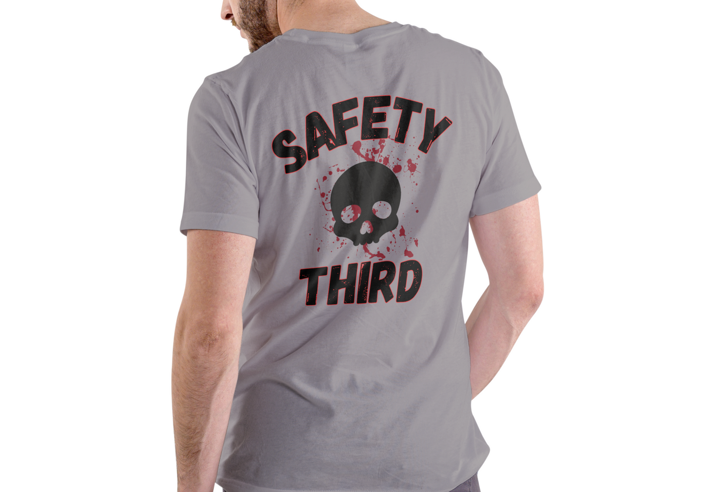 SAFETY THIRD WORK T-SHIRT , T-SHIRT, UNISEX, COTTON