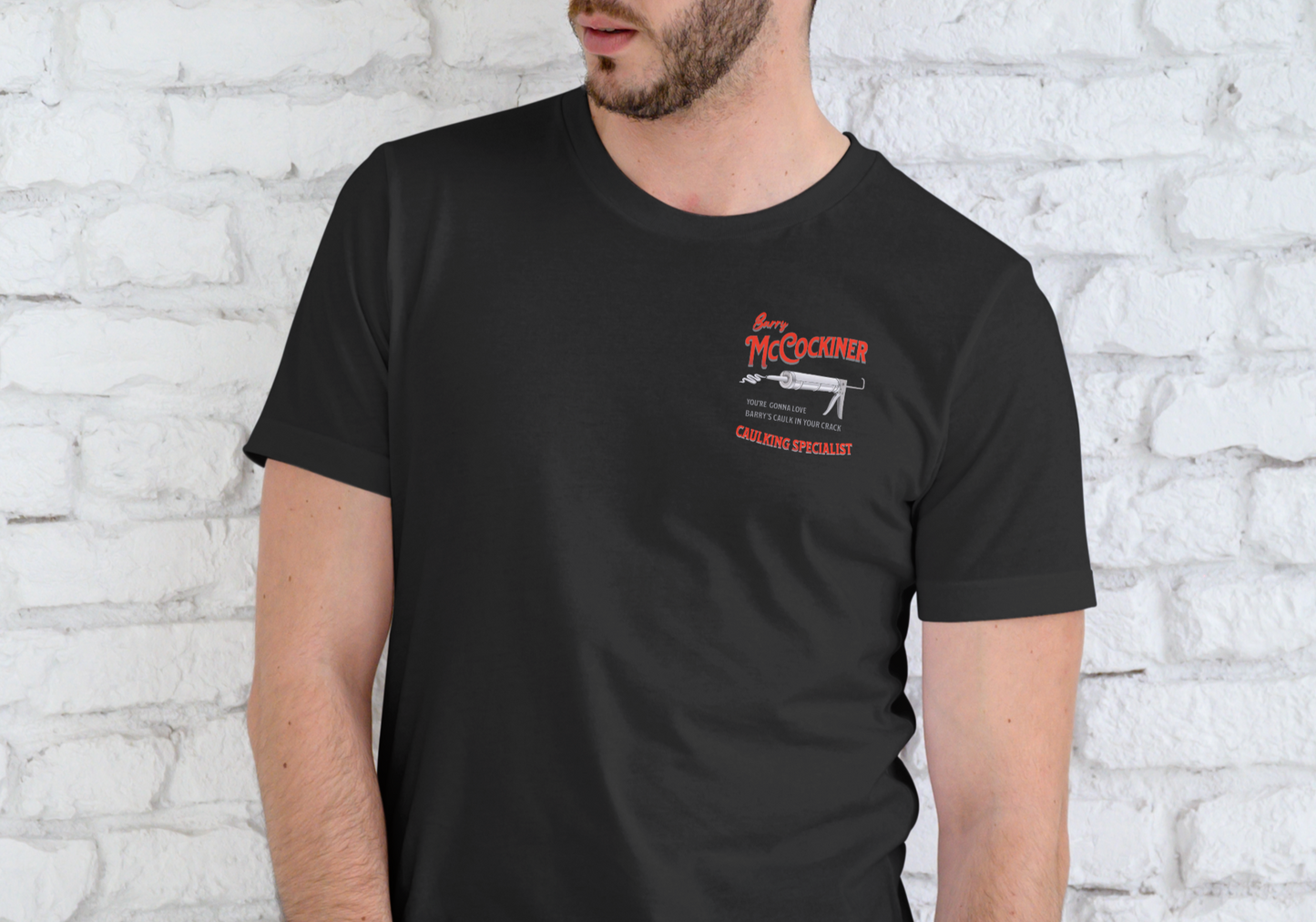 BARRY MCCOCKINER, T-SHIRT, UNISEX, COTTON
