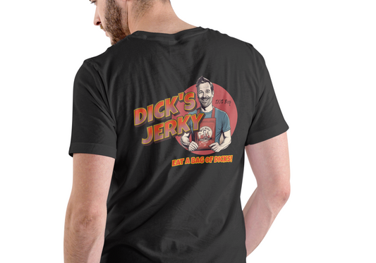 DICK'S BEEF JERKY, T-SHIRT, UNISEX, COTTON