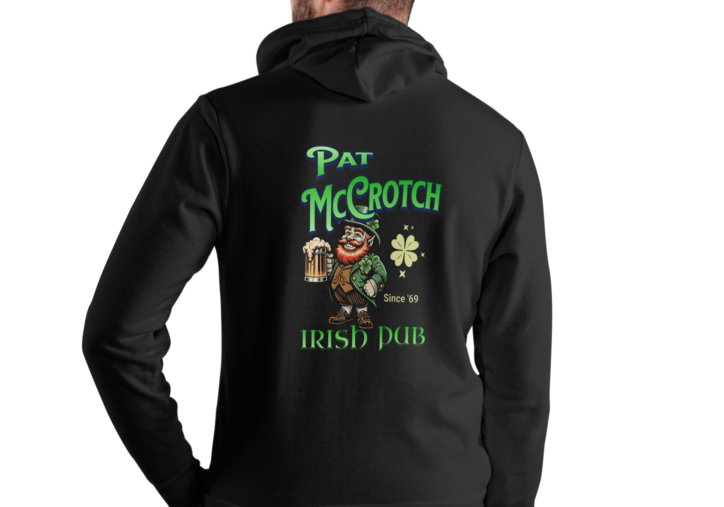 Hoodie, PAT McCROTCH IRISH PUB, HOODIE, UNISEX, COTTON