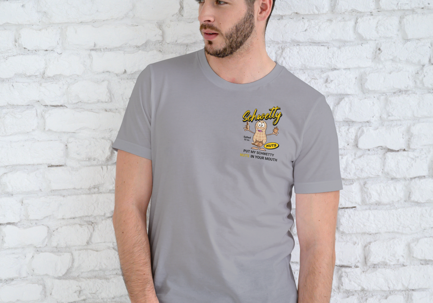 SCHWETTY NUTS, T-SHIRT, UNISEX, COTTON