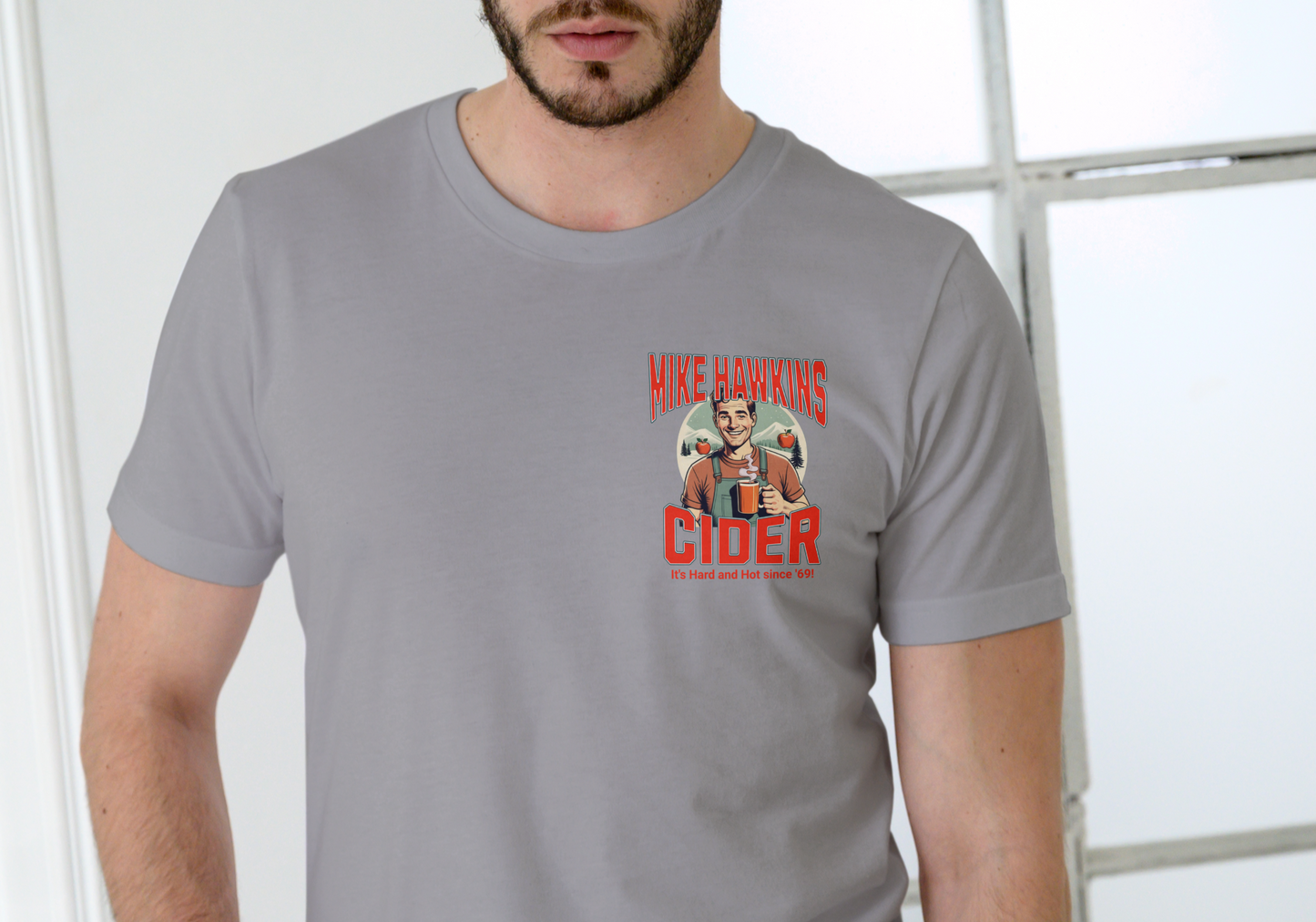 MIKE HAWKINS CIDER, T-SHIRT, UNISEX, COTTON
