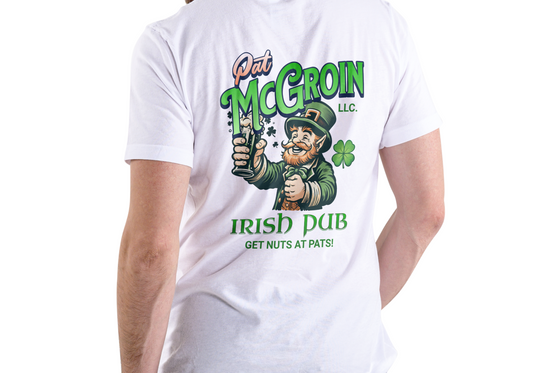 PAT MCGROIN IRISH PUB, T-SHIRT, UNISEX, COTTON