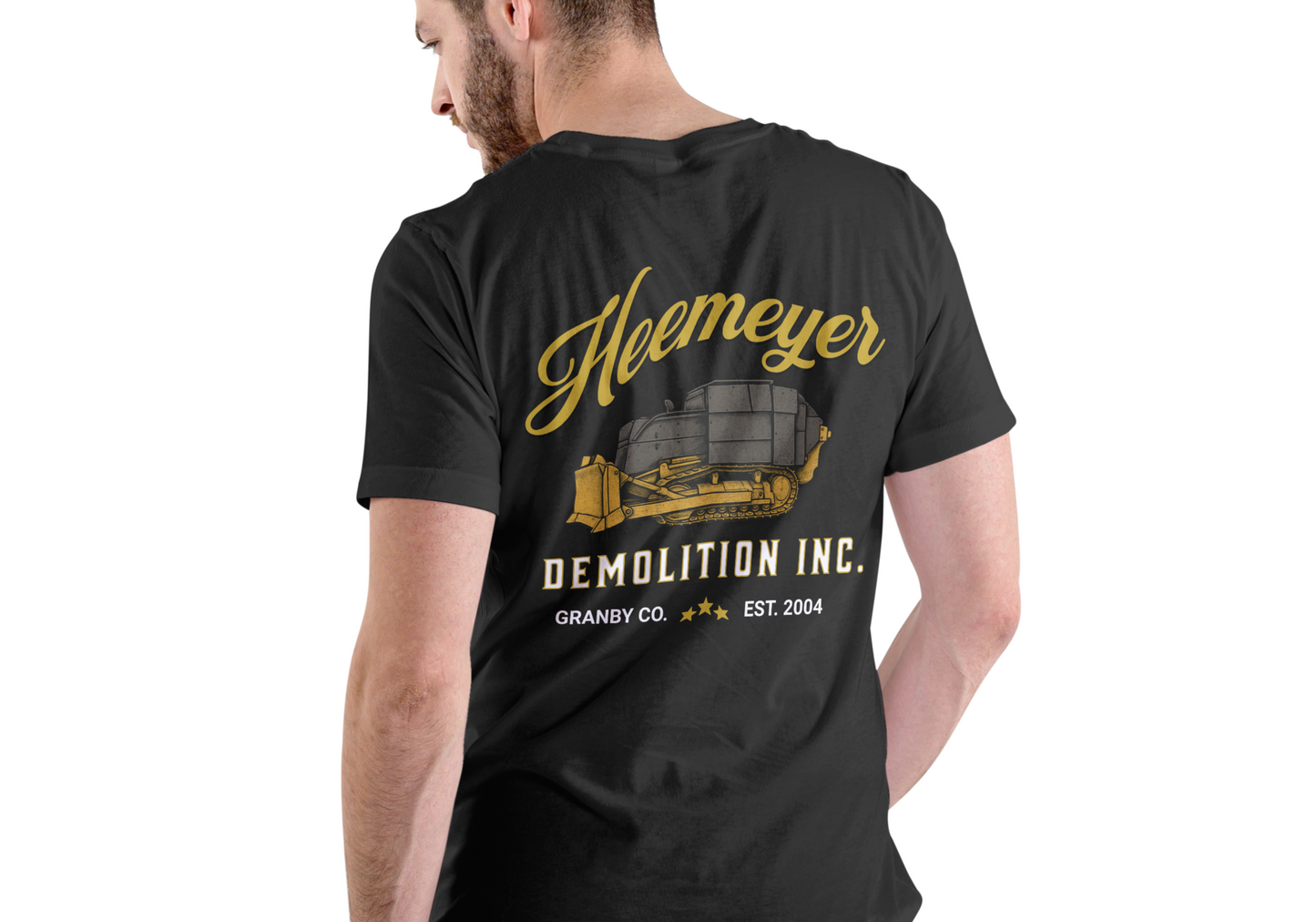 NEW HEEMEYER DEMOLITION INC., T-SHIRT, UNISEX, COTTON