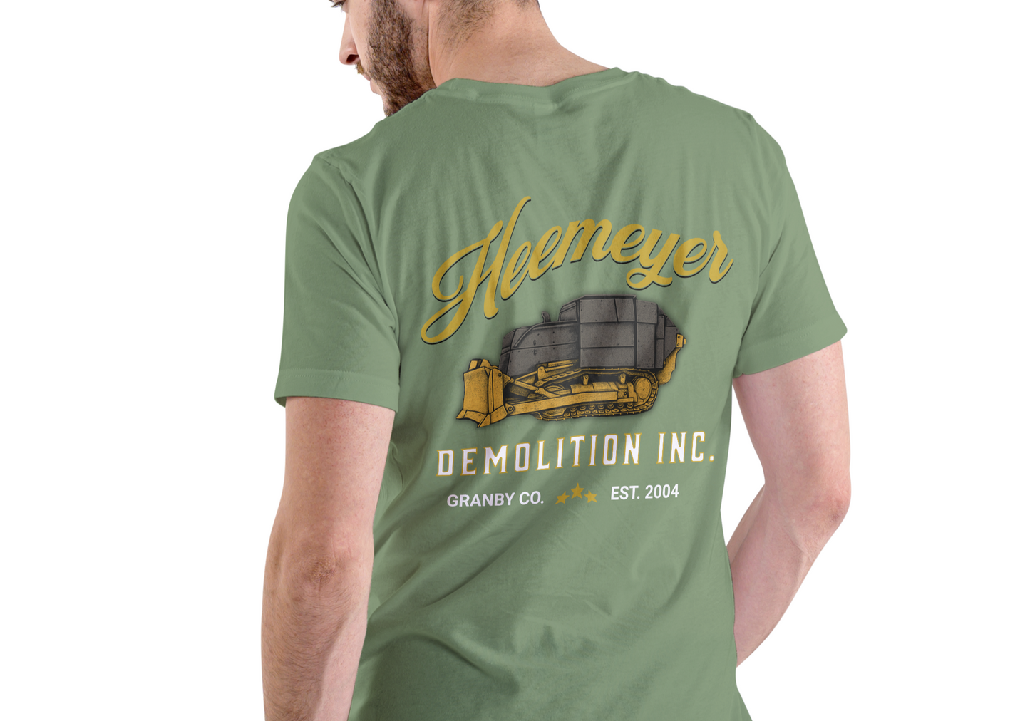 NEW HEEMEYER DEMOLITION INC., T-SHIRT, UNISEX, COTTON