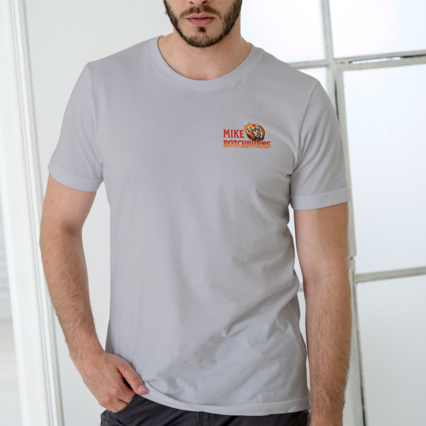Mike Rotchburns Electric Co. – Funny Name T-Shirt | Unisex Cotton Tee