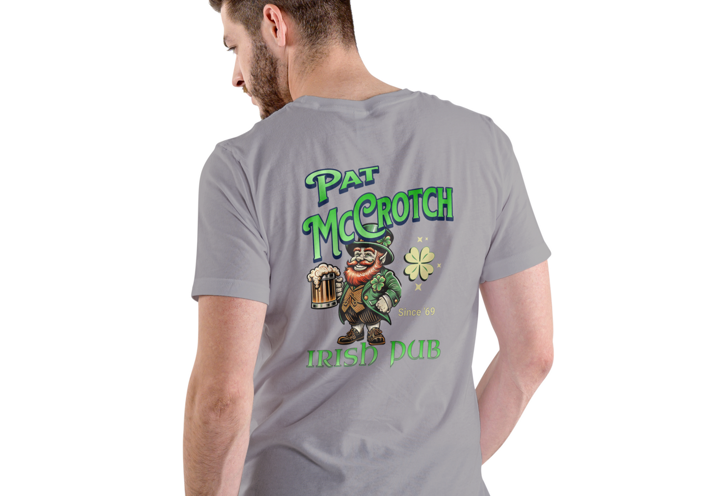 PAT McCROTCH IRISH PUB, T-SHIRT, UNISEX, COTTON