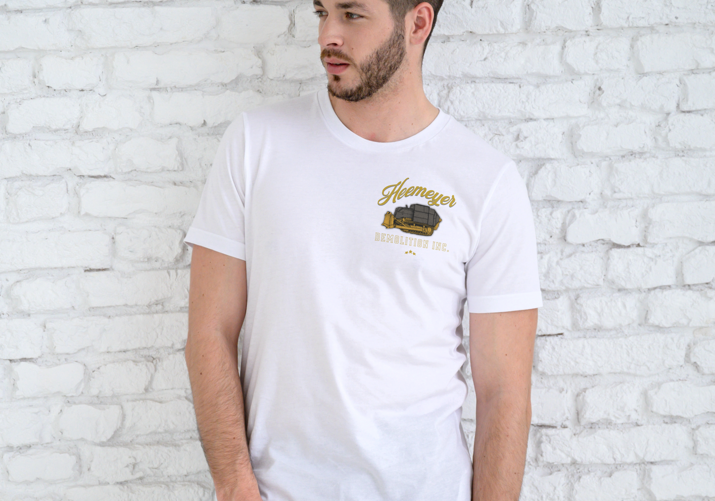 NEW HEEMEYER DEMOLITION INC., T-SHIRT, UNISEX, COTTON