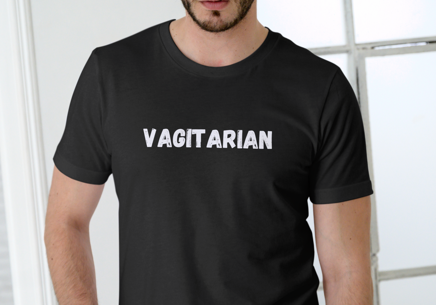 VAGITARIAN, T-SHIRT, UNISEX, COTTON