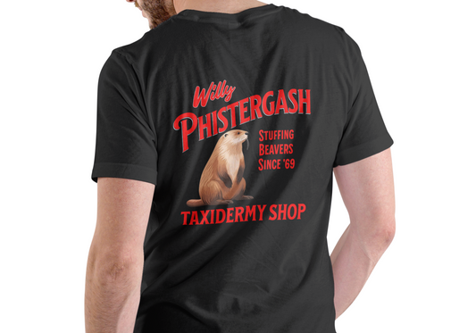 WILLY PHISTERGASH, T-SHIRT, UNISEX, COTTON