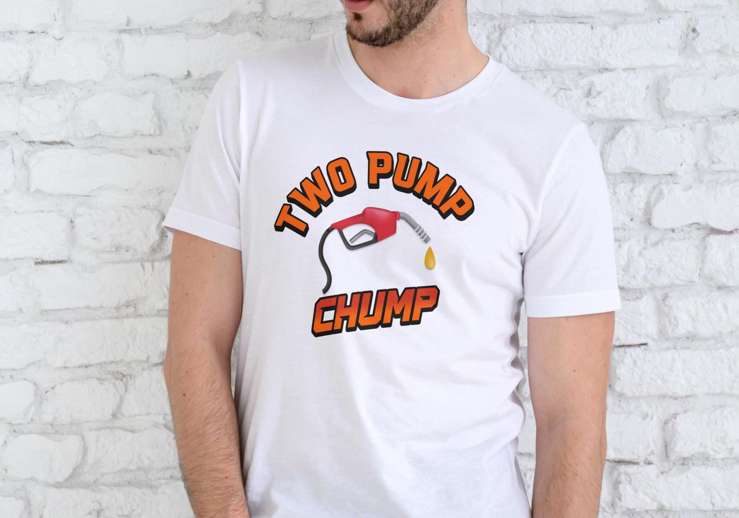 TWO PUMP CHUMP, T-SHIRT, UNISEX, COTTON