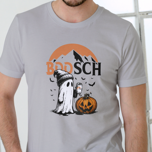BOO LIGHT HALLOWEEN T Shirt, Unisex Cotton