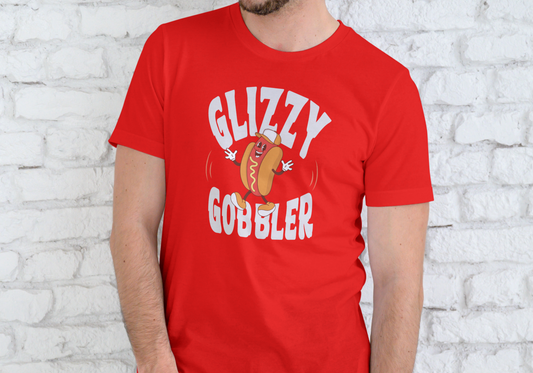 GLIZZY GOBBLER, T-SHIRT, UNISEX, COTTON