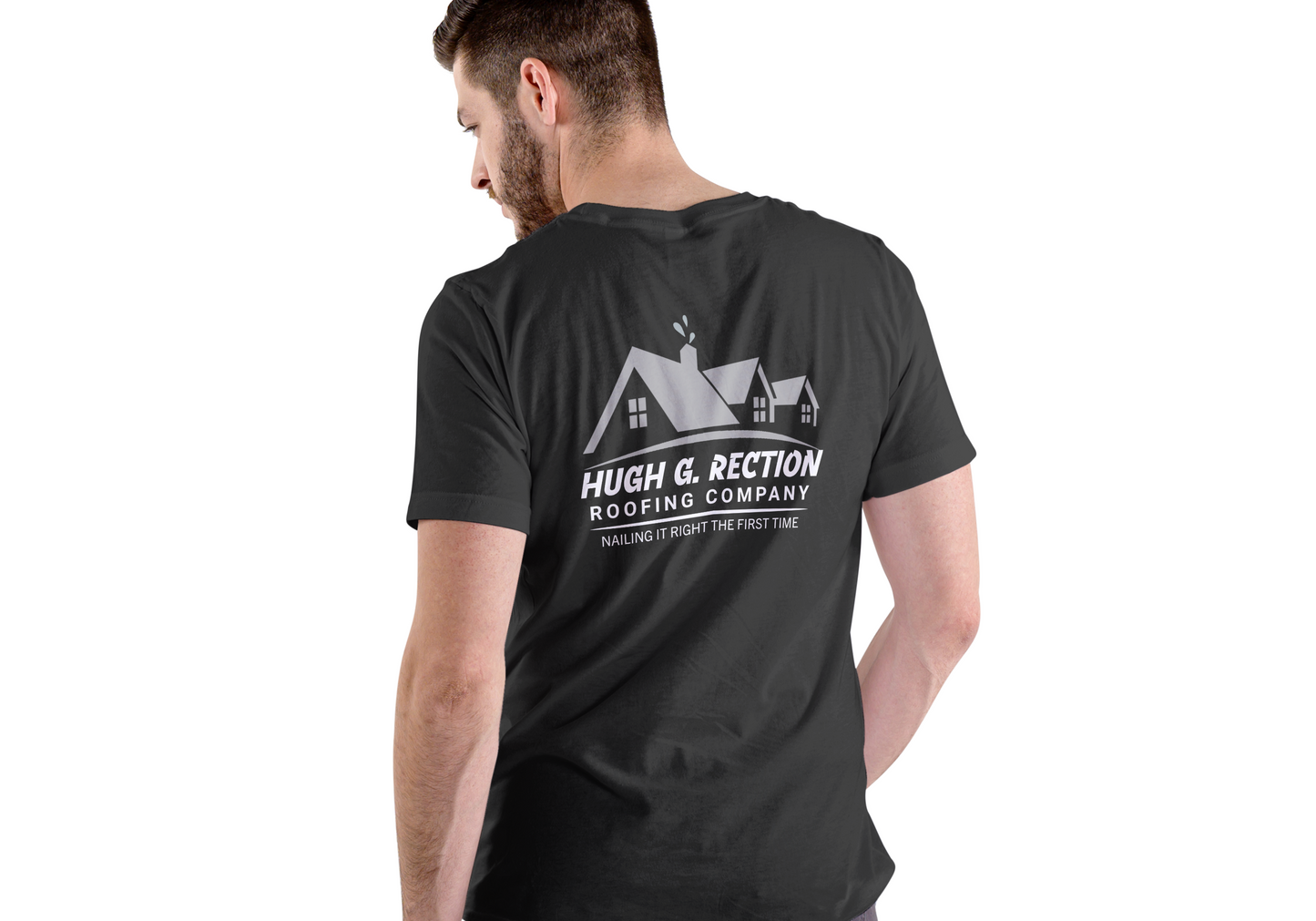 Hugh G. Rection Roofing Company, T-SHIRT, UNISEX, COTTON
